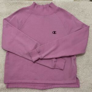 Champion Mock-Neck Sweater/Long Sleeve